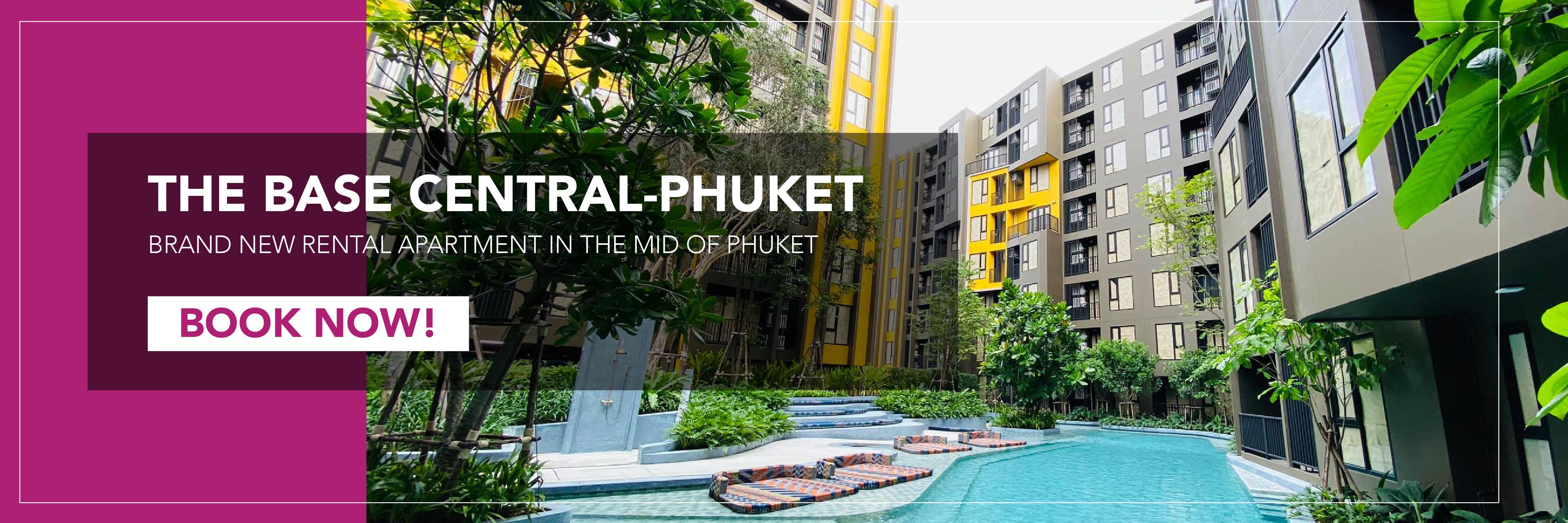 THE BASE Central Phuket Brand new rental apartment in the mid of Phuket