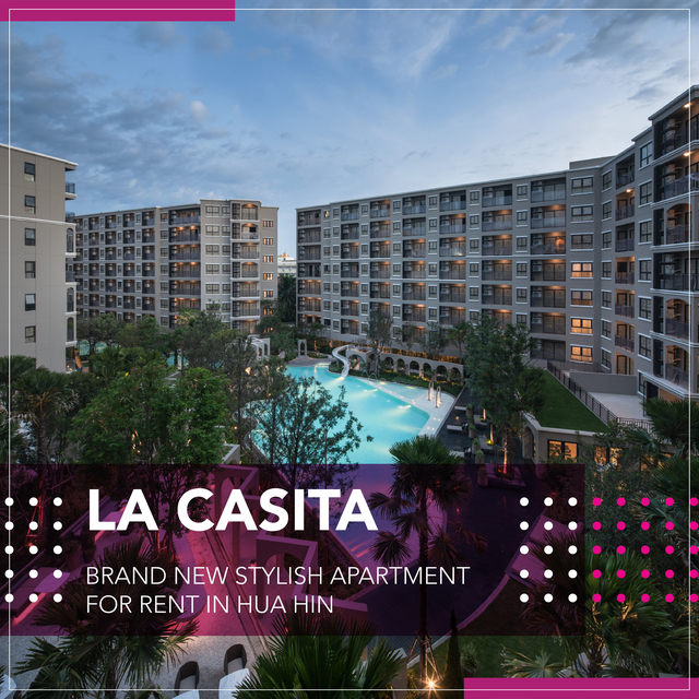 La Casita: Brand New Stylish Apartment for rent in Hua Hin